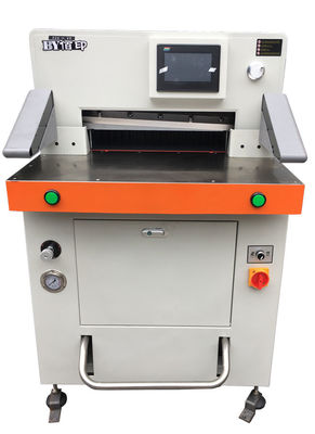 China Fully Automatic Paper Cutting Machine 490mm Size Office Automatic Paper Cutter supplier