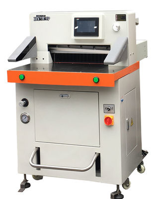 China DB-520V8 Programmed Hydraulic Paper Cutting Machine 520mm With Touch Screen supplier